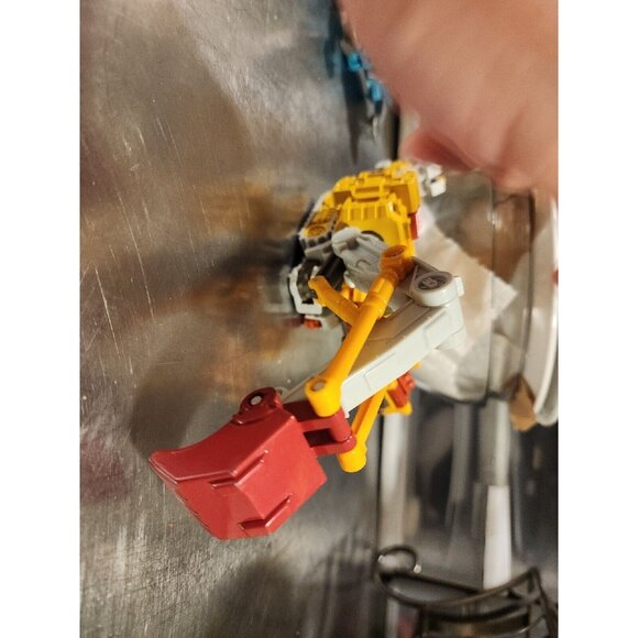 Transformers Cybertron 2005 Longrack Deluxe Class Figure Yellow Incomplete - Picture 9 of 16